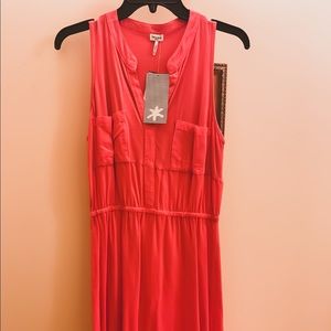 Sleeveless shirt dress